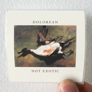 Dolorean-Not-Exotic-Album-Cover-Sticker