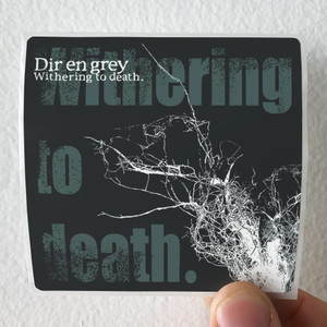 DIR EN GREY Withering To Death 1 Album Cover Sticker