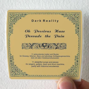 Dark-Reality-Oh-Precious-Haze-Pervade-The-Pain-Album-Cover-Sticker