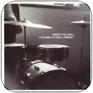 Pedro the Lion Its Hard To Find A Friend Album Cover Sticker Album Cover Sticker Pedro the Lion Its Hard To Find A Friend Album Cover Sticker Album Cover Sticker
