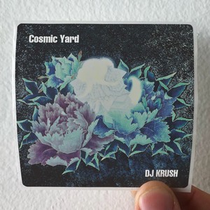 DJ Krush Cosmic Yard Album Cover T-Shirt White