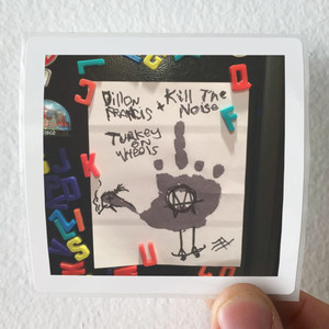 Dillon-Francis-Turkey-On-Wheels-Album-Cover-Sticker Dillon-Francis-Turkey-On-Wheels-Album-Cover-Sticker