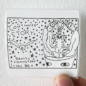 Daniel-Johnston-Continued-Story-Album-Cover-Sticker