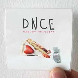 DNCE-Cake-By-The-Ocean-Album-Cover-Sticker