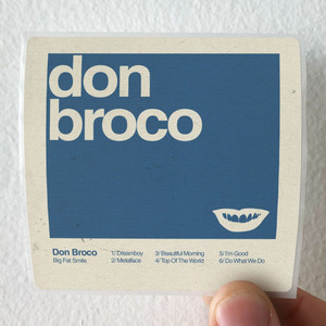 Don-Broco-Big-Fat-Smile-Album-Cover-Sticker Don-Broco-Big-Fat-Smile-Album-Cover-Sticker