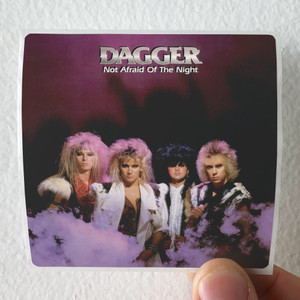 Dagger-Not-Afraid-Of-The-Night-Album-Cover-Sticker Dagger-Not-Afraid-Of-The-Night-Album-Cover-Sticker