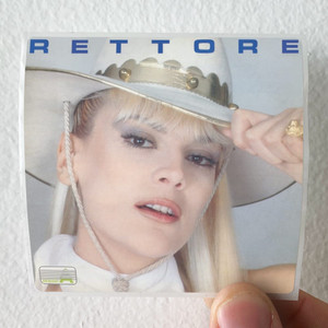 Donatella Rettore Rettoressa Album Cover Sticker