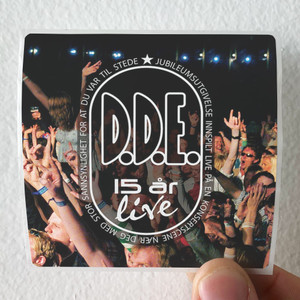 DDE-Dde-15-R-Live-Jubileumsutg-Album-Cover-Sticker DDE-Dde-15-R-Live-Jubileumsutg-Album-Cover-Sticker