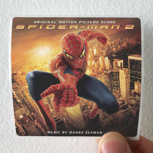 Danny-Elfman-Spider-Man-2-Original-Motion-Picture-Score-Album-Cover-Sticker
