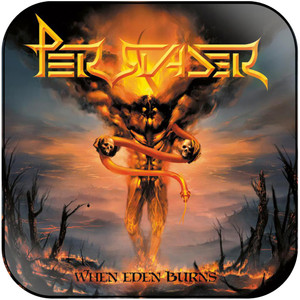 Persuader When Eden Burns Album Cover Sticker Album Cover Sticker