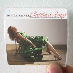 Diana-Krall-Christmas-Songs-Feat-The-Claytonhamilton-Jazz-Orchestra-Album-Cover-Sticker