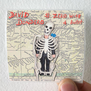 David-Dondero--Zero-With-A-Bullet-Album-Cover-Sticker David-Dondero--Zero-With-A-Bullet-Album-Cover-Sticker