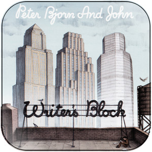 Peter Bjorn and John Writers Block Album Cover Sticker Album Cover Sticker