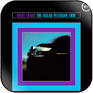 The Oscar Peterson Trio Night Train Album Cover Sticker Album Cover Sticker The Oscar Peterson Trio Night Train Album Cover Sticker Album Cover Sticker