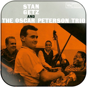 The Oscar Peterson Trio Stan Getz And The Oscar Peterson Trio Album Cover Sticker Album Cover Sticker