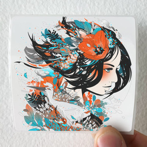 DJ Okawari Compass Album Cover Sticker