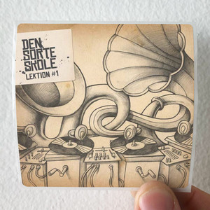 Den-Sorte-Skole-Lektion-1-Album-Cover-Sticker