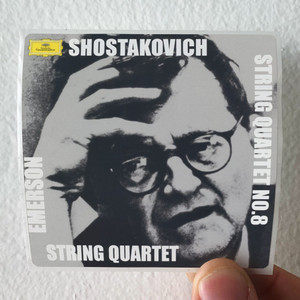 Dmitri-Dmitrievich-Shostakovich-String-Quartet-No-8-Album-Cover-Sticker