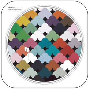 Phaedra Blackwinged Night Album Cover Sticker Album Cover Sticker Phaedra Blackwinged Night Album Cover Sticker Album Cover Sticker
