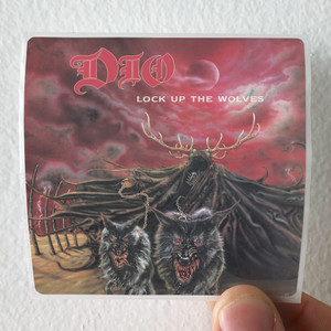 Dio Lock Up The Wolves Album Cover Sticker