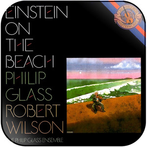 Philip Glass Ensemble Einstein On The Beach Album Cover Sticker Album Cover Sticker Philip Glass Ensemble Einstein On The Beach Album Cover Sticker Album Cover Sticker