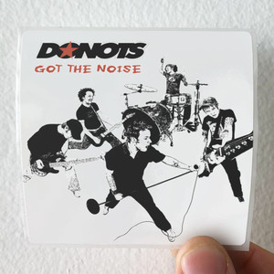 Donots Got The Noise Album Cover Sticker