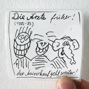 Die-Azte-Die-Rzte-Frher-1982-83-Der-Ausverkauf-Geht-Weiter-Album-Cover-Sticker Die-Azte-Die-Rzte-Frher-1982-83-Der-Ausverkauf-Geht-Weiter-Album-Cover-Sticker
