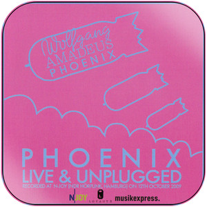Phoenix Live Unplugged Album Cover Sticker Album Cover Sticker Phoenix Live Unplugged Album Cover Sticker Album Cover Sticker