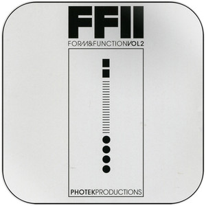 Photek Form Function Volume 2 Album Cover Sticker Album Cover Sticker Photek Form Function Volume 2 Album Cover Sticker Album Cover Sticker