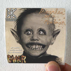 Dave-Brockie-Experience-Diarrhea-Of-A-Madman-Album-Cover-Sticker