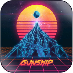 Gunship Gunship Album Cover Sticker Gunship Gunship Album Cover Sticker