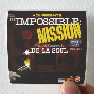 De-La-Soul-The-Impossible-Mission-Tv-Series-Part-1-Album-Cover-Sticker De-La-Soul-The-Impossible-Mission-Tv-Series-Part-1-Album-Cover-Sticker
