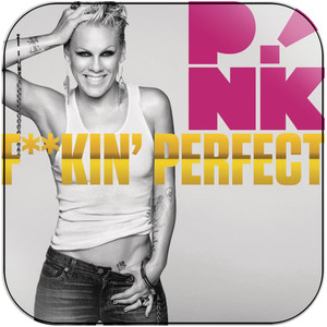 Pink Fuckin Perfect Album Cover Sticker Album Cover Sticker Pink Fuckin Perfect Album Cover Sticker Album Cover Sticker