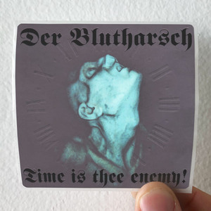 Der-Blutharsch-Time-Is-Thee-Enemy-1-Album-Cover-Sticker Der-Blutharsch-Time-Is-Thee-Enemy-1-Album-Cover-Sticker
