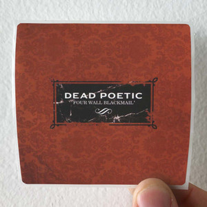 Dead-Poetic-Four-Wall-Blackmail-Album-Cover-Sticker
