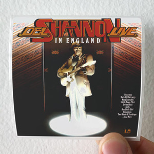 Del-Shannon-Live-In-England-Album-Cover-Sticker