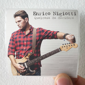 Enrico Nigiotti Qualcosa Da Decidere Album Cover Sticker Enrico Nigiotti Qualcosa Da Decidere Album Cover Sticker
