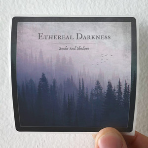 Ethereal Darkness Smoke And Shadows Album Cover Sticker Ethereal Darkness Smoke And Shadows Album Cover Sticker