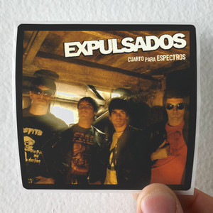 Expulsados Cuarto Para Espectros Album Cover Sticker Expulsados Cuarto Para Espectros Album Cover Sticker