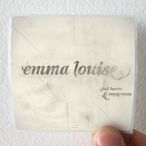 Emma Louise Full Hearts And Empty Rooms Album Cover Sticker Emma Louise Full Hearts And Empty Rooms Album Cover Sticker