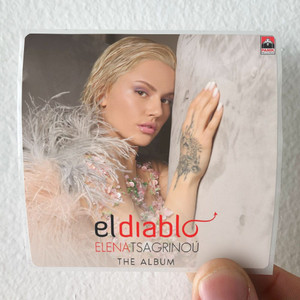 Elena Tsagrinou El Diablo Album Cover Sticker Elena Tsagrinou El Diablo Album Cover Sticker