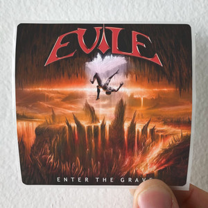 Evile Enter The Grave 1 Album Cover Sticker
