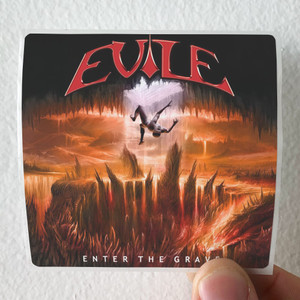 Evile Enter The Grave Album Cover Sticker