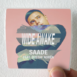 Eric Saade Wide Awake Red Mix Album Cover Sticker