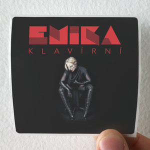 Emika Klavirni Album Cover Sticker