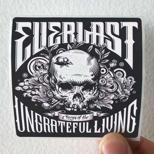 Everlast Songs Of The Ungrateful Living Album Cover Sticker Everlast Songs Of The Ungrateful Living Album Cover Sticker