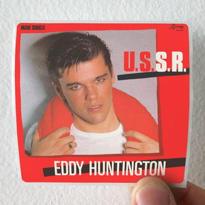 Eddy Huntington Ussr Album Cover Sticker