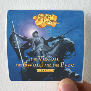 Eloy The Vision The Sword And The Pyre Part I Album Cover Sticker