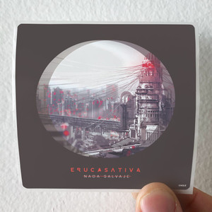 Eruca Sativa Nada Salvaje Album Cover Sticker
