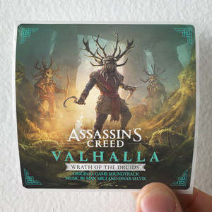 Einar Selvik Assassins Creed Valhalla Wrath Of The Druids Original Game S Album Cover Sticker Einar Selvik Assassins Creed Valhalla Wrath Of The Druids Original Game S Album Cover Sticker